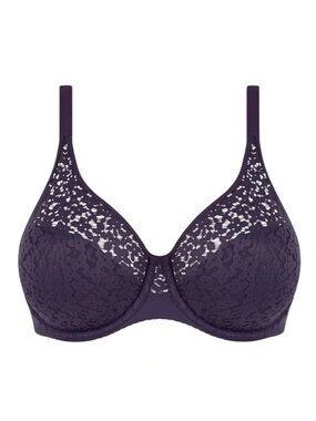 NWT Chantelle Women's Purple Norah Comfort Underwire Bra 32G